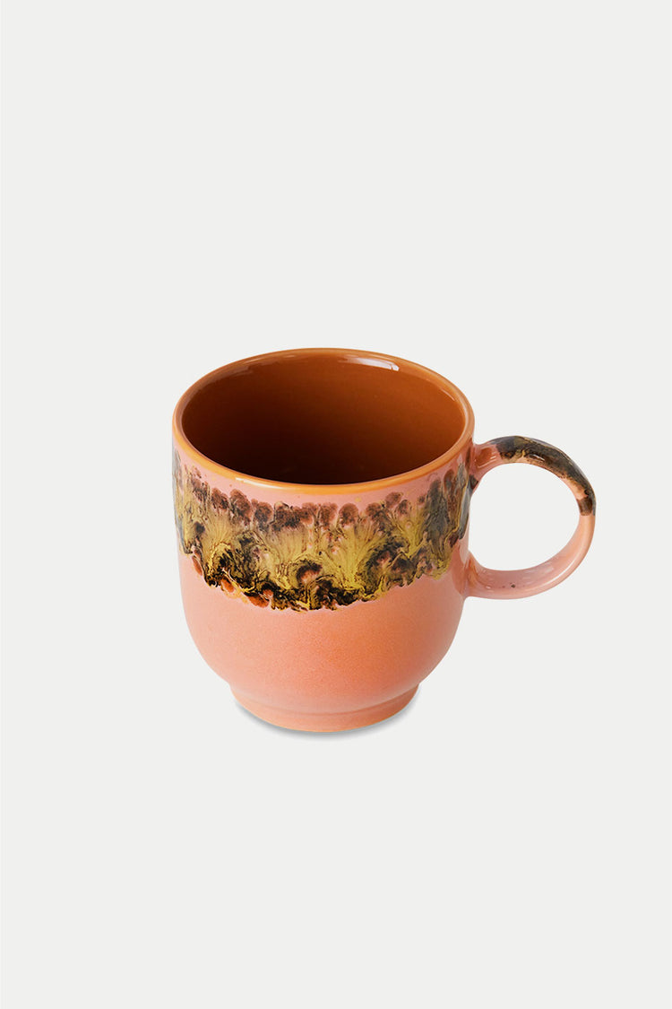 HKliving Lush 70s Ceramics Cafe Mug