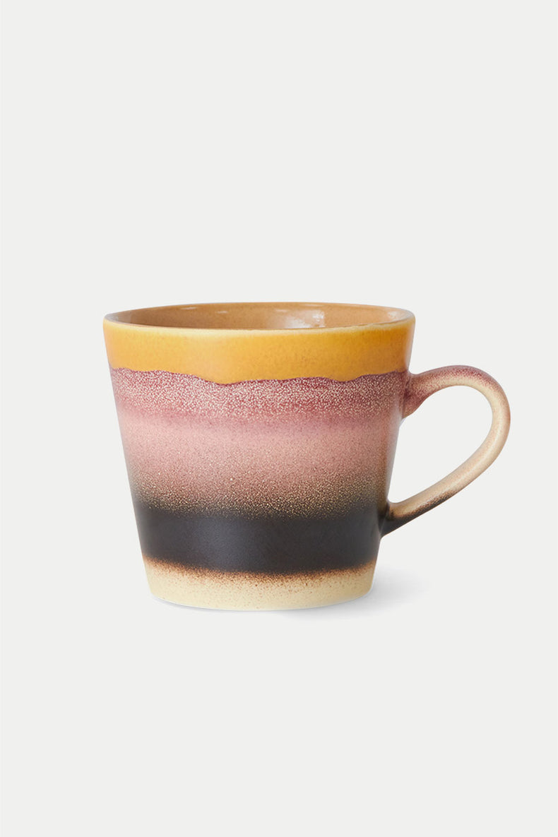 HKliving Sunset 70s Ceramics Cappuccino Mug