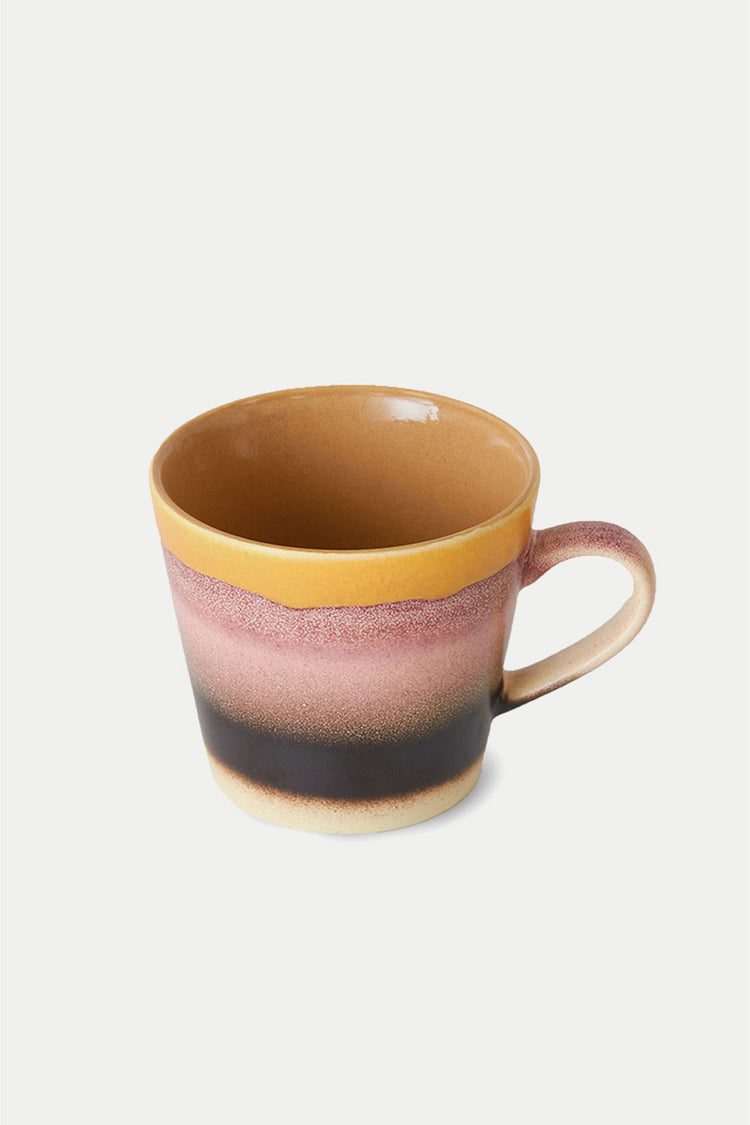 HKliving Sunset 70s Ceramics Cappuccino Mug