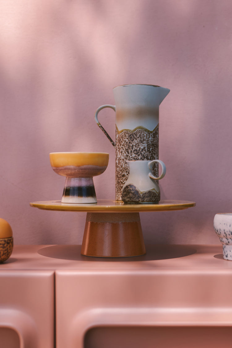 HKliving Shell 70s Ceramics Milk Jug