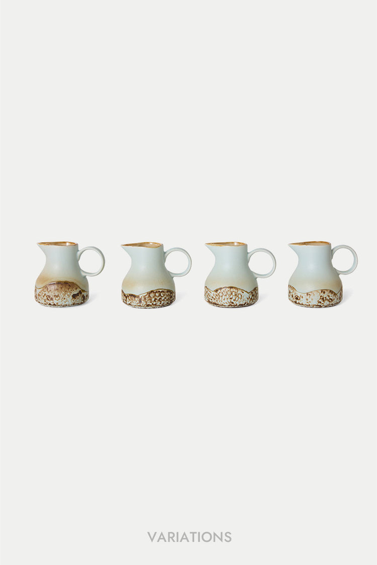 HKliving Shell 70s Ceramics Milk Jug