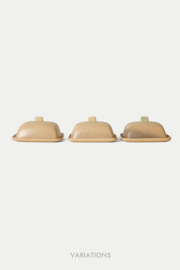 HKliving Breeze 70s Ceramics Butter Dish