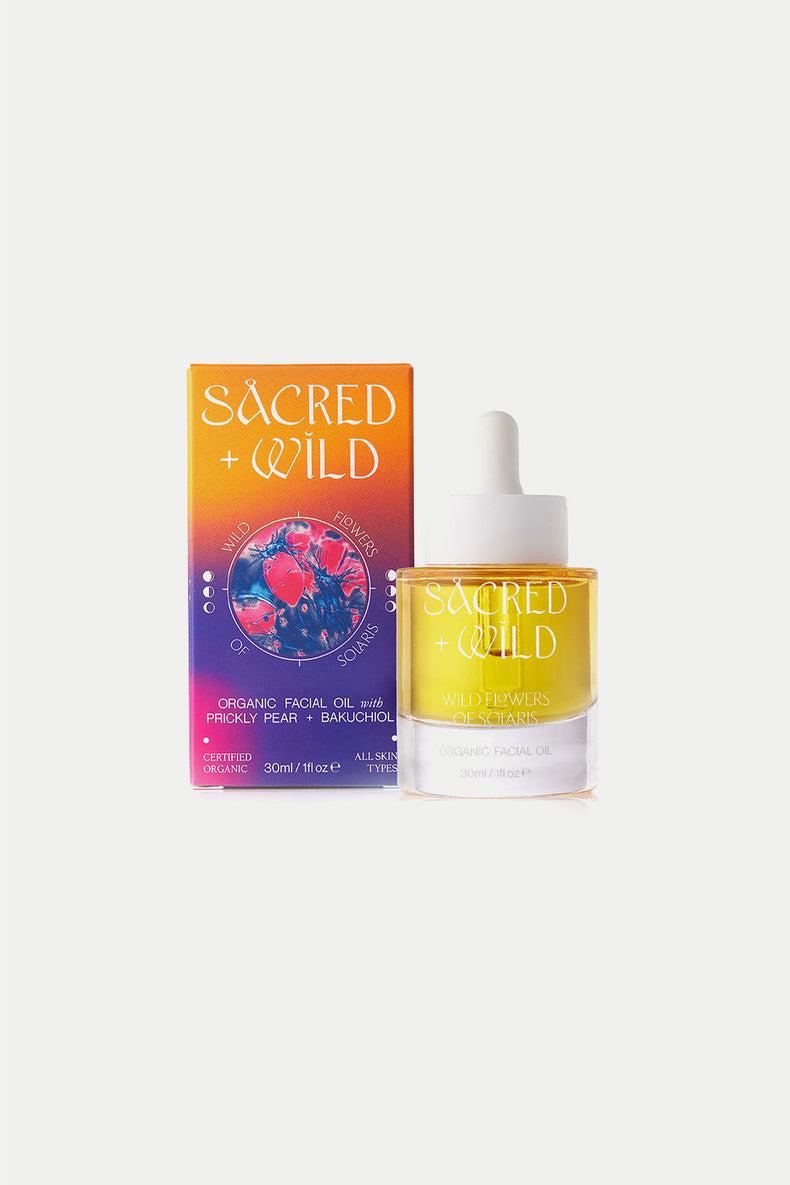 Sacred + Wild Wild Flowers Of Solaris Facial Oil