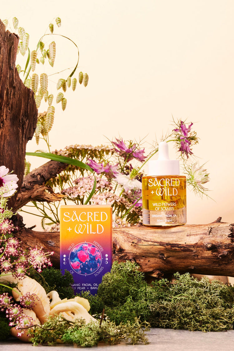 Sacred + Wild Wild Flowers Of Solaris Facial Oil