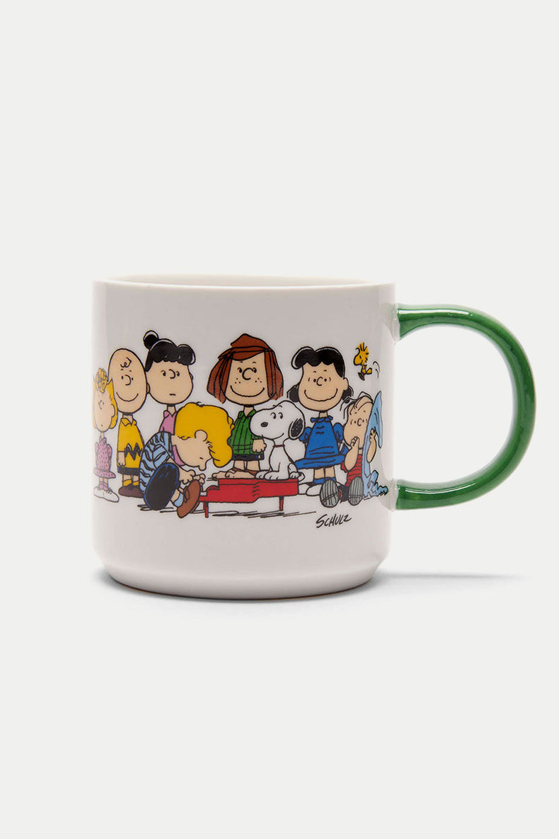 Magpie Peanuts Gang & House Mug