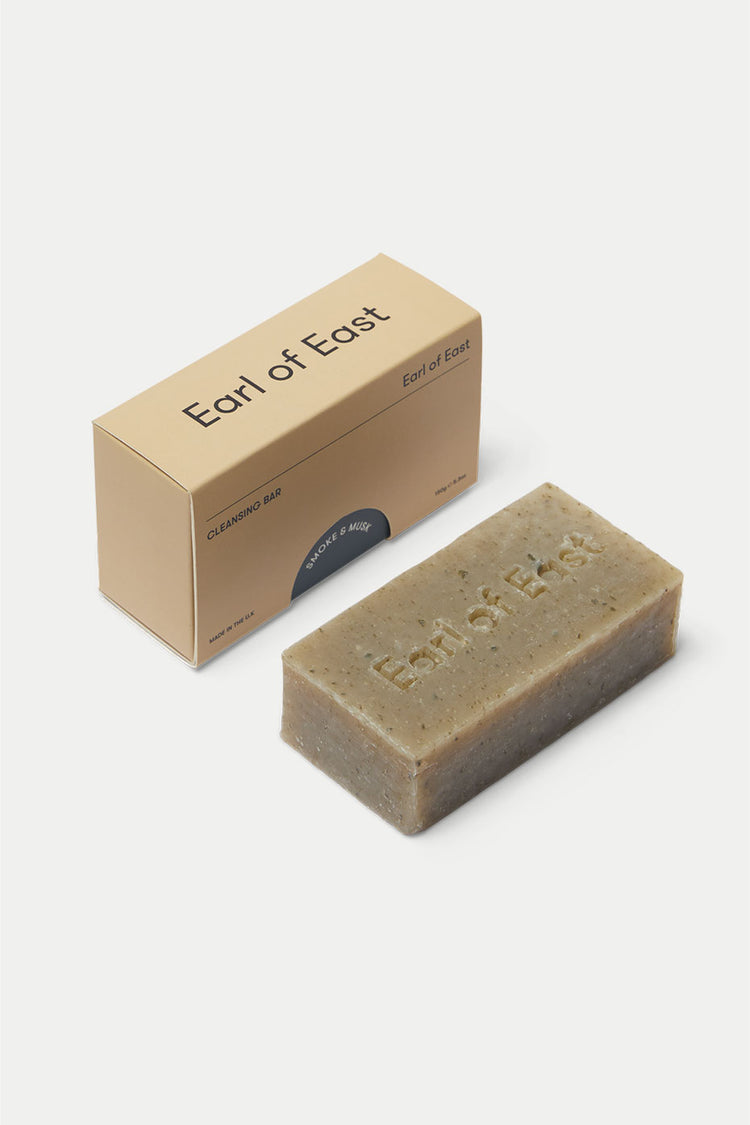 Earl Of East Smoke & Musk Cleansing Bar Soap 160g