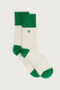 Dark Green Hemp Peu Socks