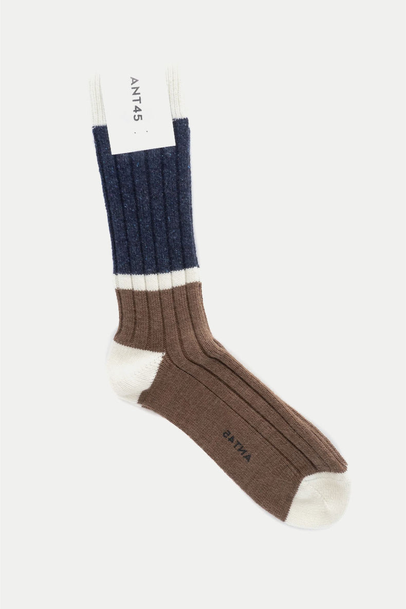 ANT45 Brown Ovre Socks