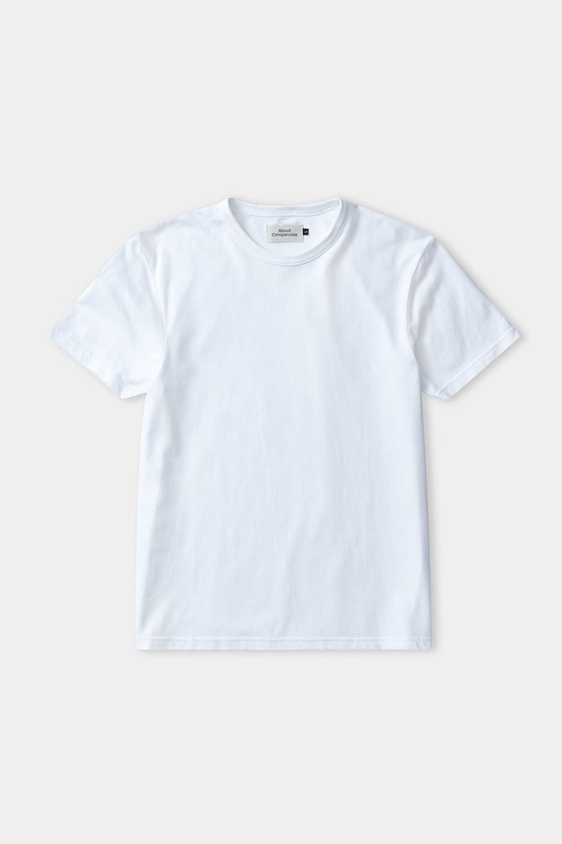 About Companions White Eco Pique Liron T-shirt