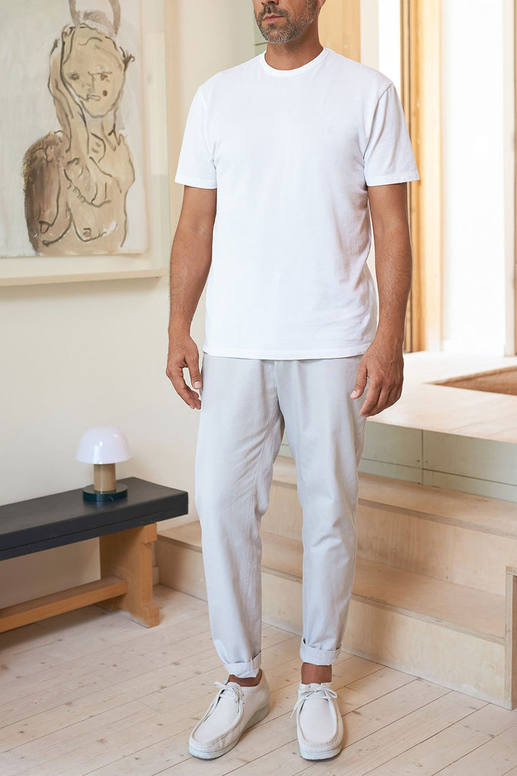 About Companions White Eco Pique Liron T-shirt