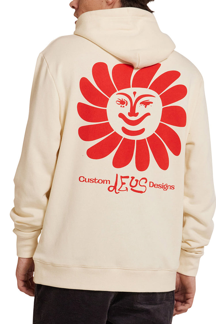 Deus Ex Machina Dirty White Helios Hoodie