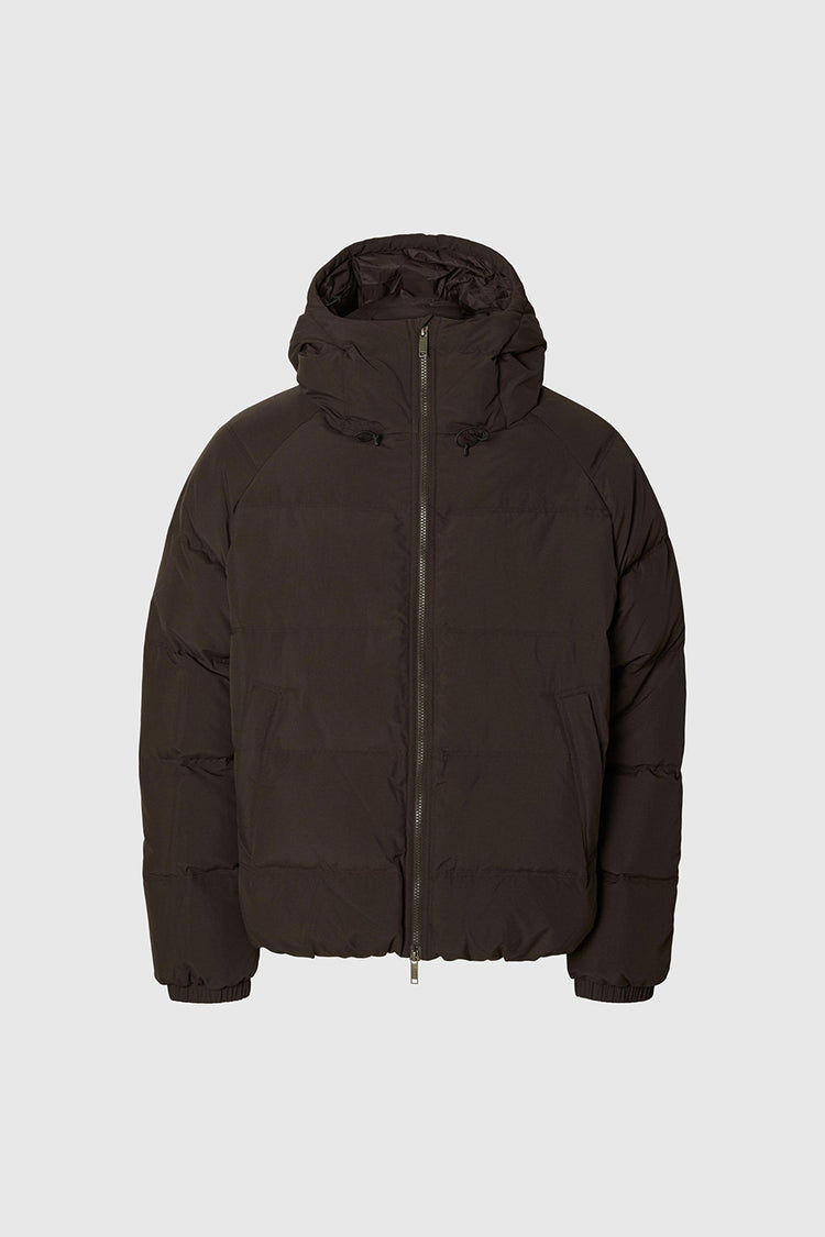 Selected Homme Chocolate Torte Patrick Redown Puffer Jacket