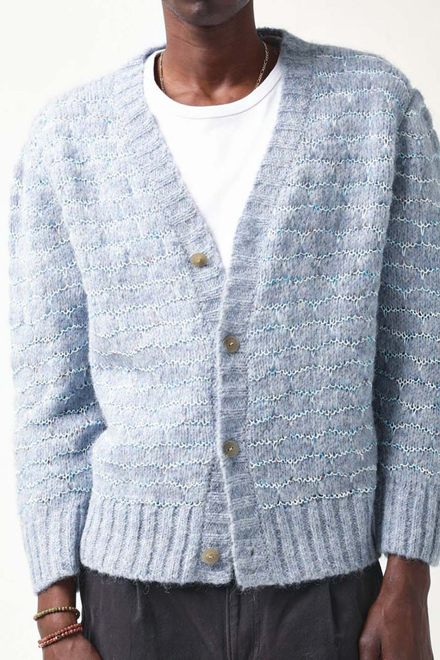 Corridor Blue Raga Cardigan