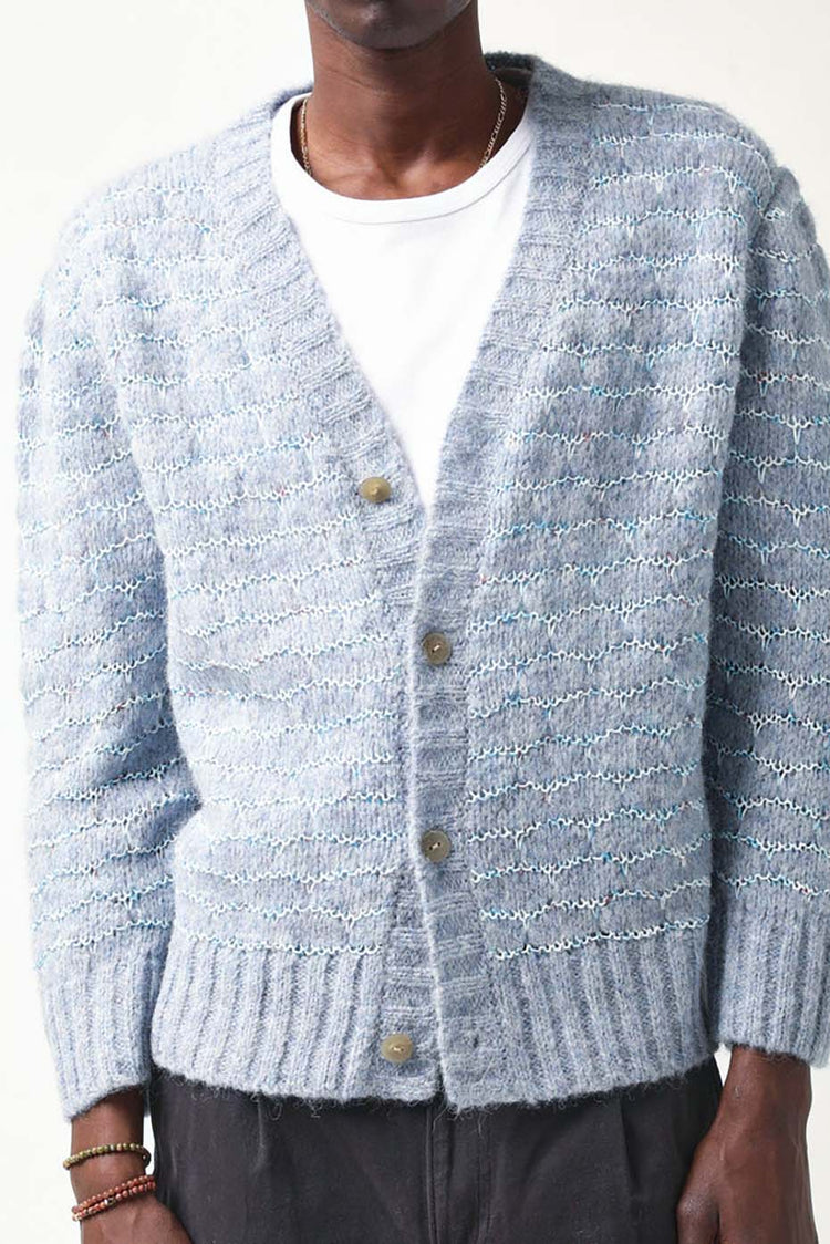 Corridor Blue Raga Cardigan