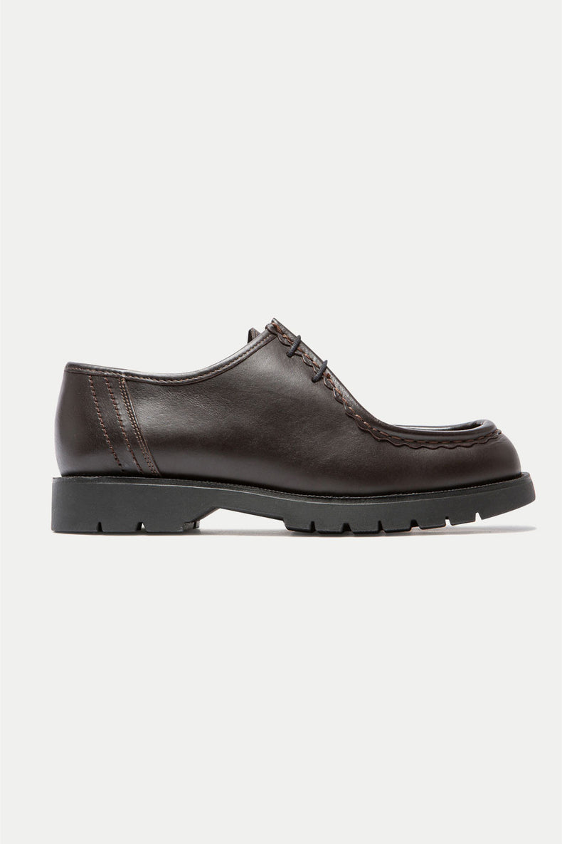 Kleman Dark Brown Padror Lace Up Shoes Mens