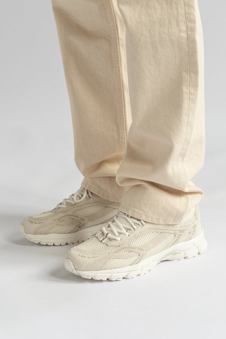 The Mercer Brand Off White The Re-Run Monochrome Trainers Mens