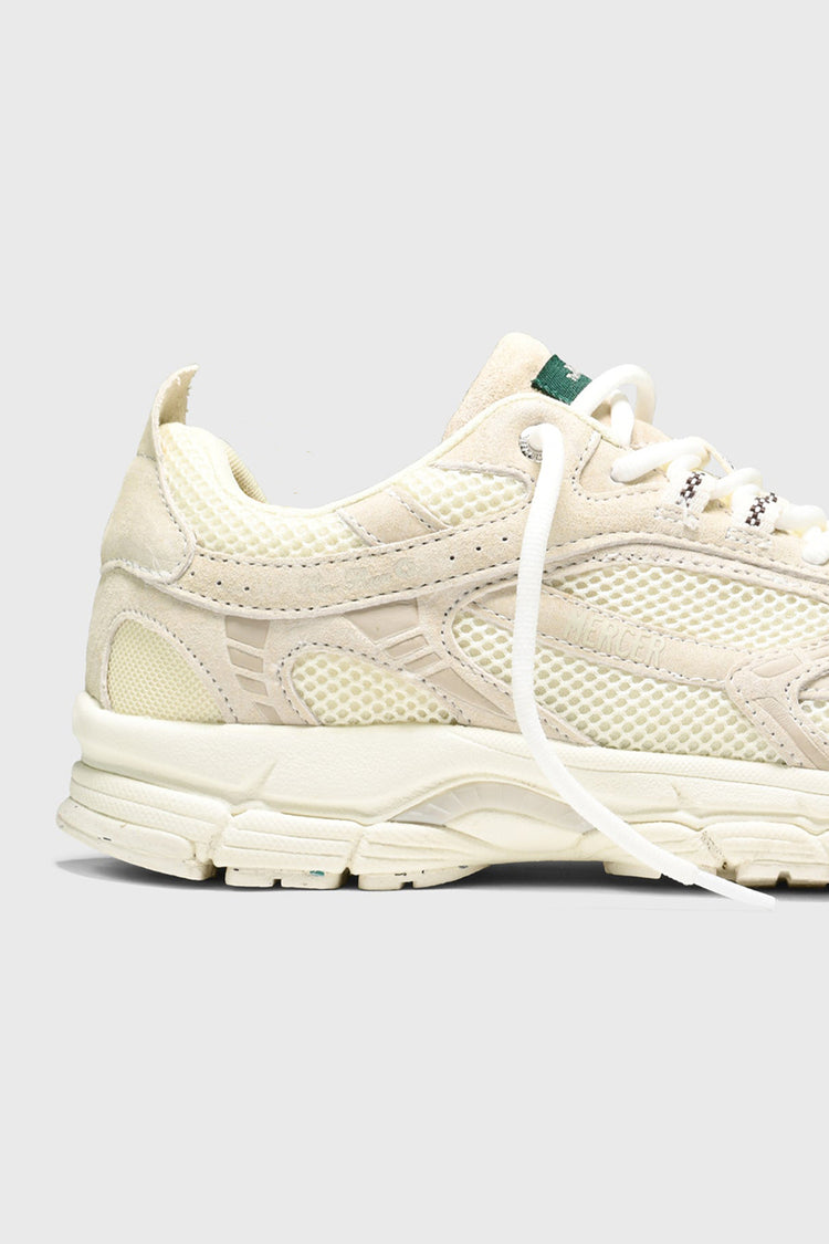 The Mercer Brand Off White The Re-Run Monochrome Trainers Mens