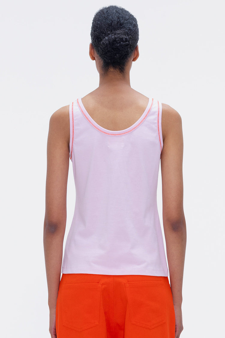 Our Sister Pink Splash Uni Tank Top