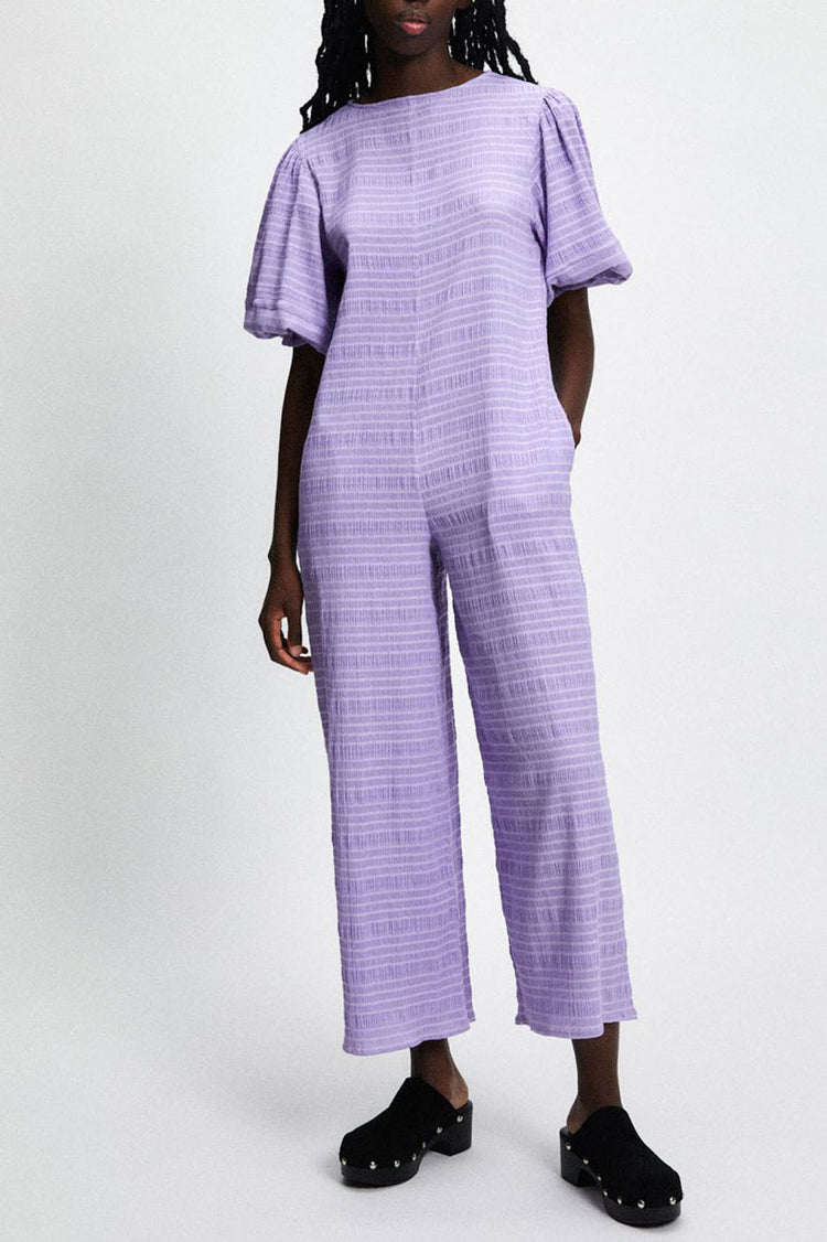 Rita Row Lilac Venus Miniembossed Jumpsuit