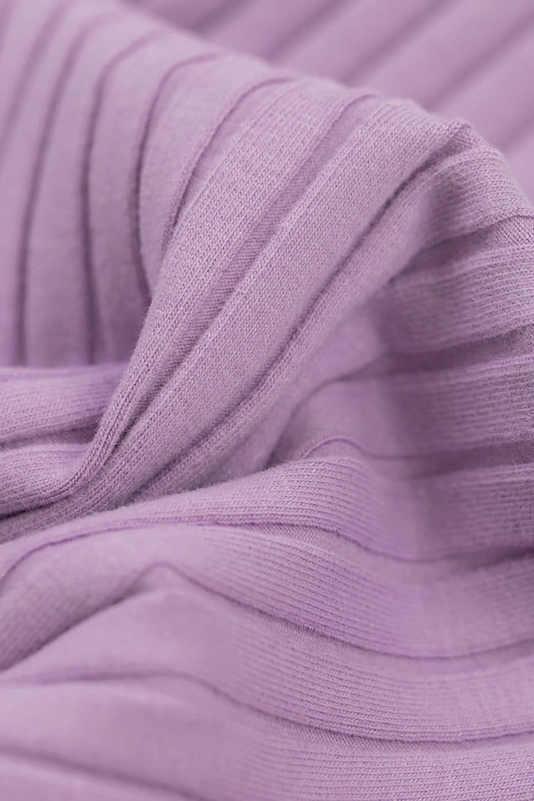 Rotholz Washed Lavender Ribbed Lounge Pant