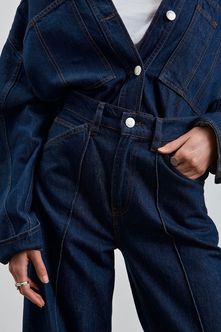 Dala Rinse Lido Pintuck Jeans