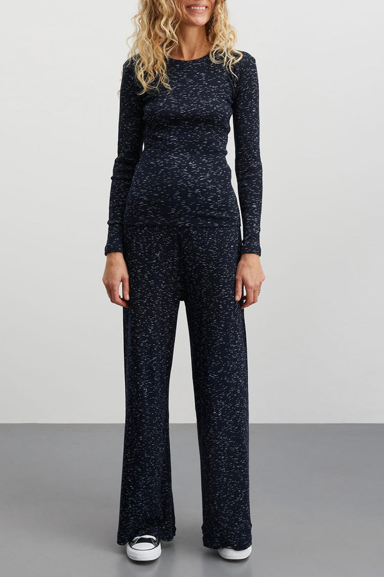 Mads Nørgaard Multi Midnight 2x2 Cotton Space Veran Pants