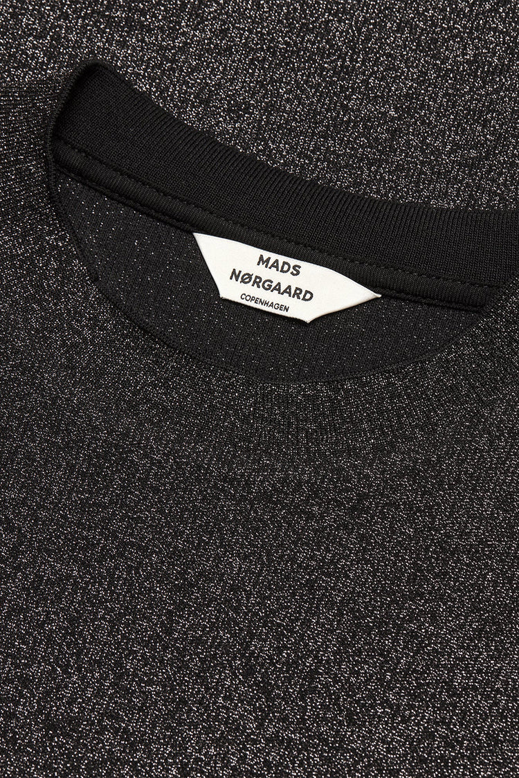 Mads Nørgaard Gun Metal Lurex Saga Skirt