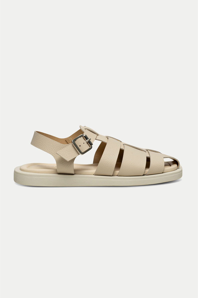 Shoe The Bear Off White Krista Fisherman Sandal