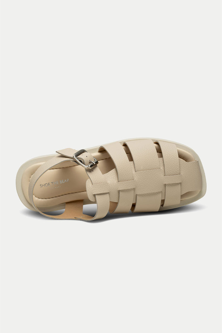 Shoe The Bear Off White Krista Fisherman Sandal
