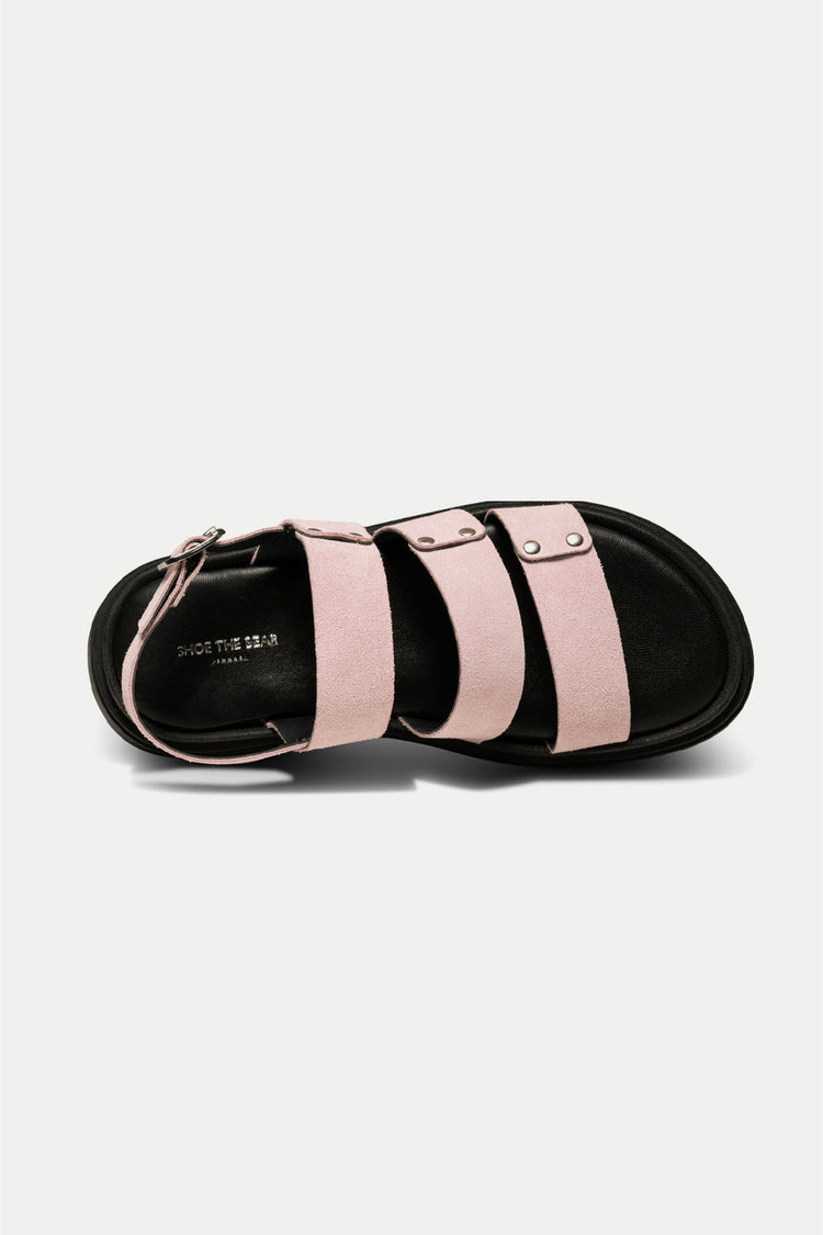 Shoe The Bear Soft Pink Rebecca Suede Sandal