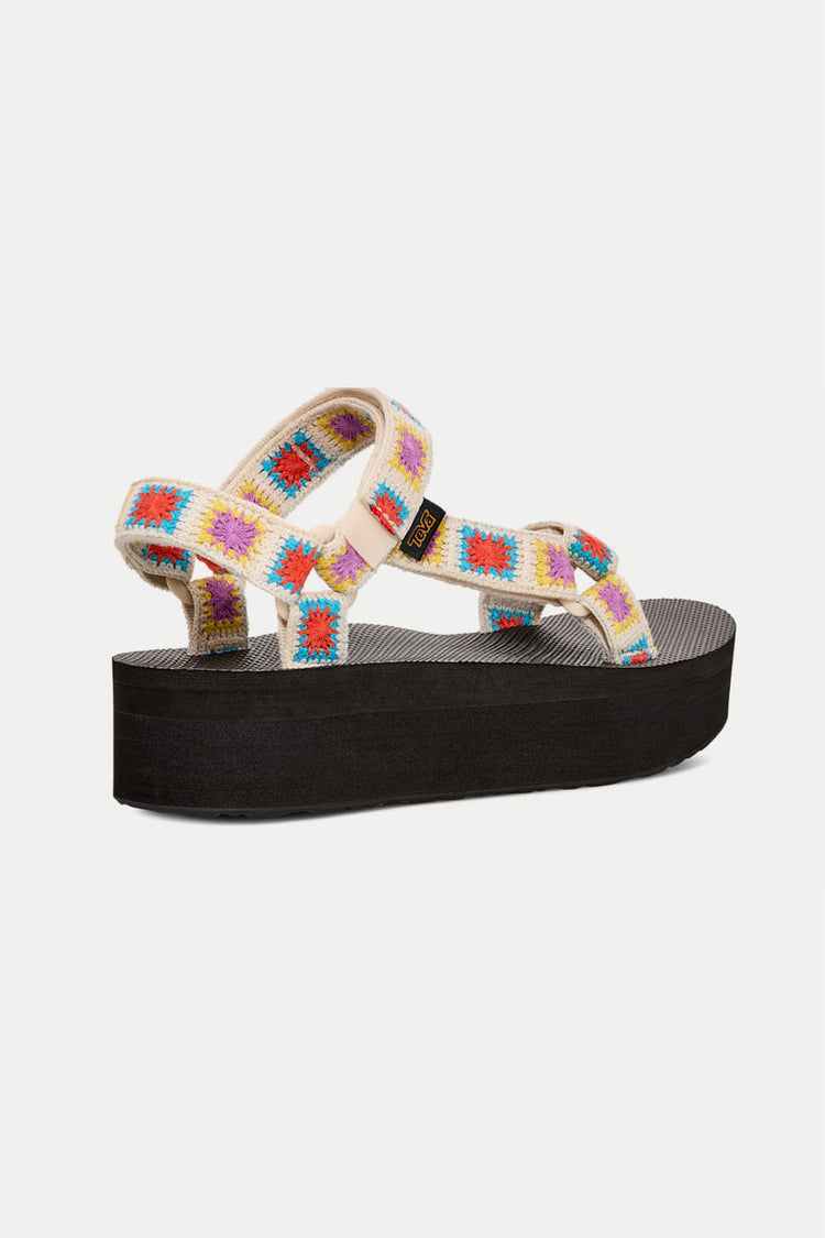 Teva Explore Crochet Flatform Universal Sandal