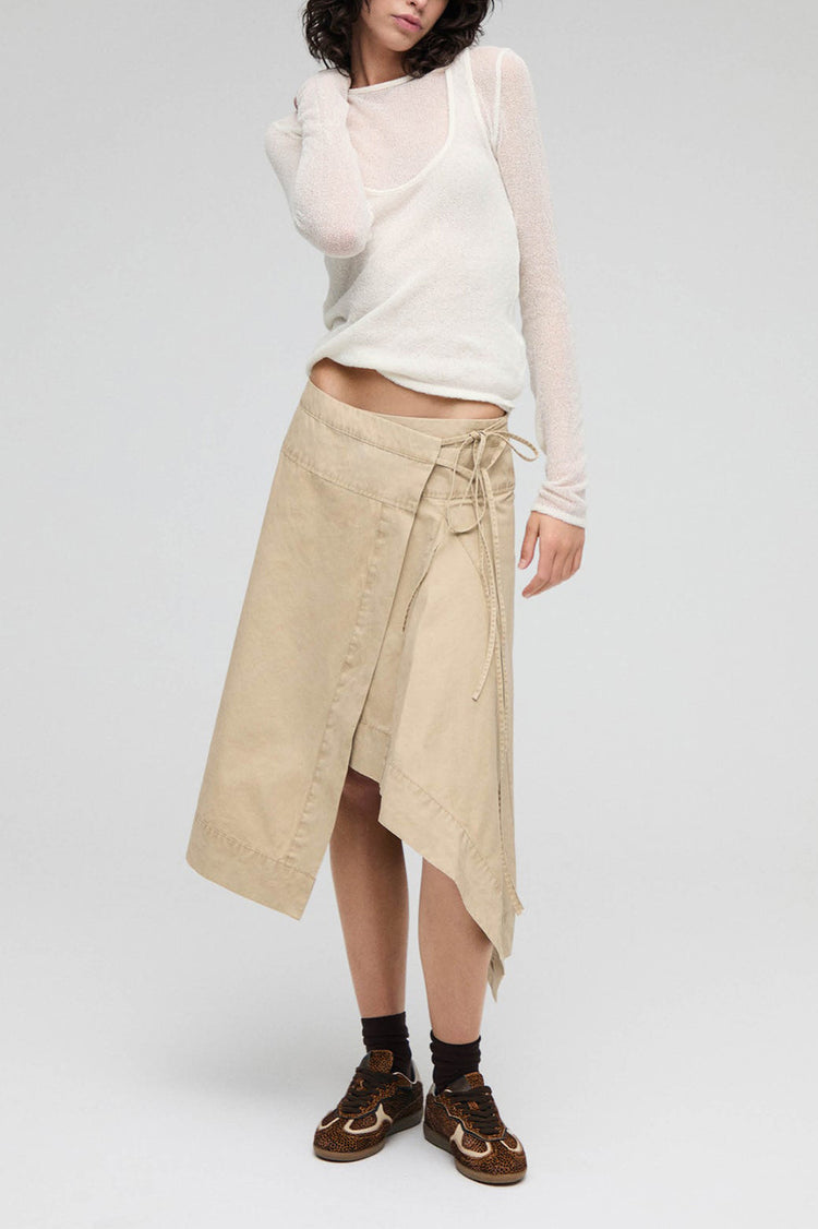 Alohas Soft Tan Tb.490 Rife Leather Sneakers