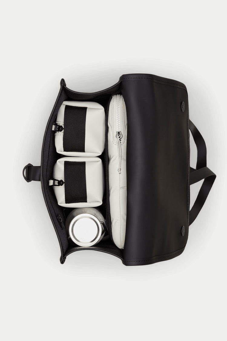 Rains Black Backpack W3