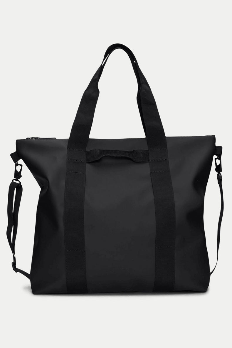 Rains Black Tote Bag W3