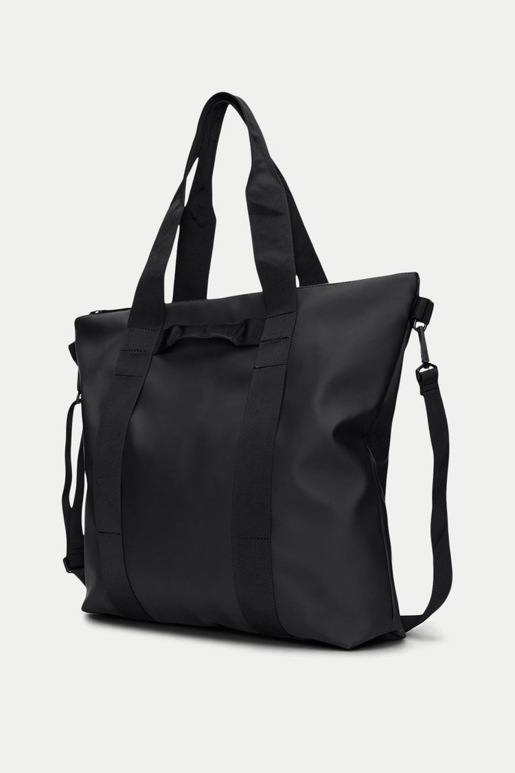 Rains Black Tote Bag W3