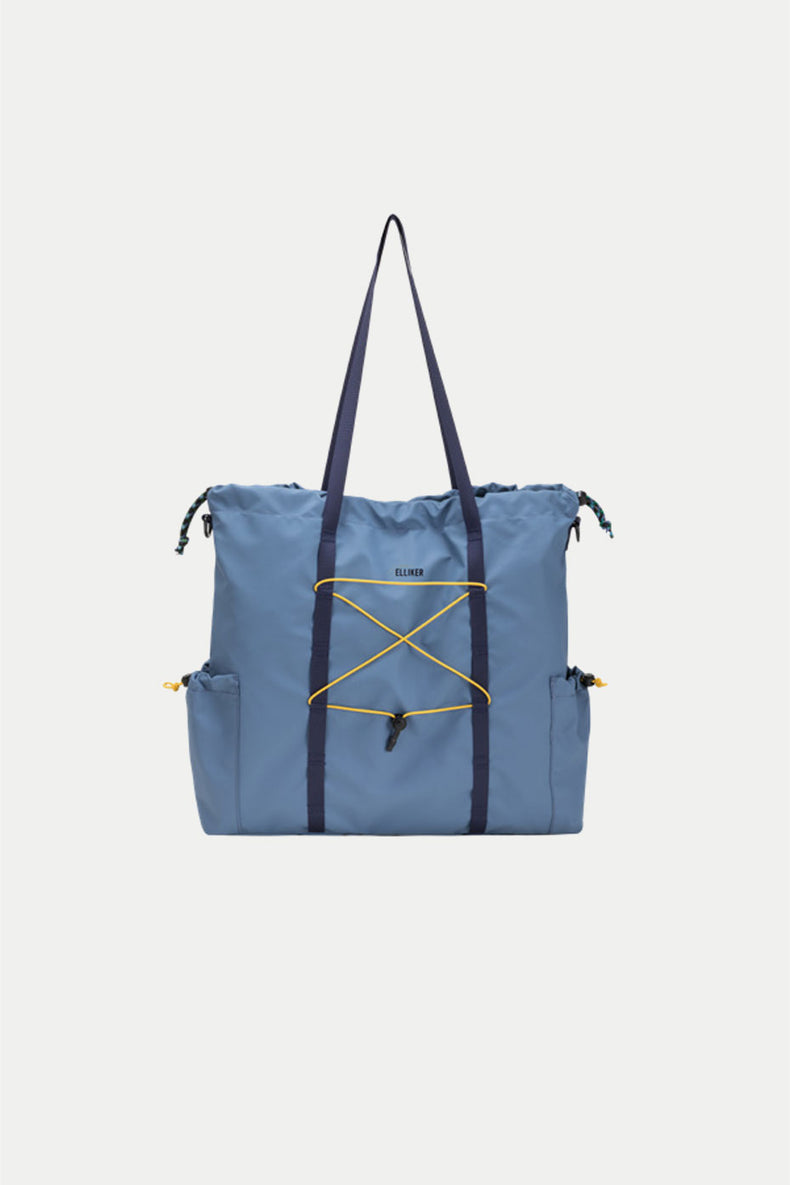 Elliker Steel Blue Lammer Tote Bag 18L
