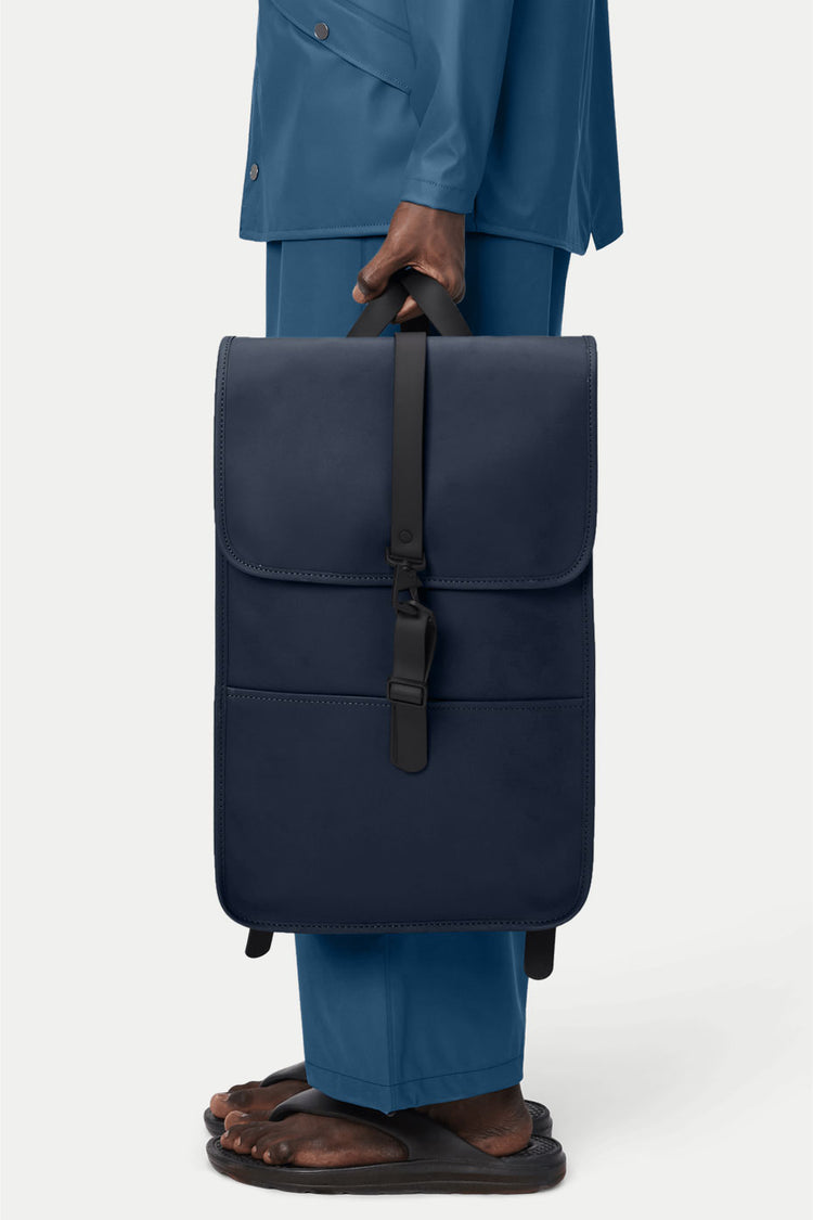 Rains Navy Backpack W3