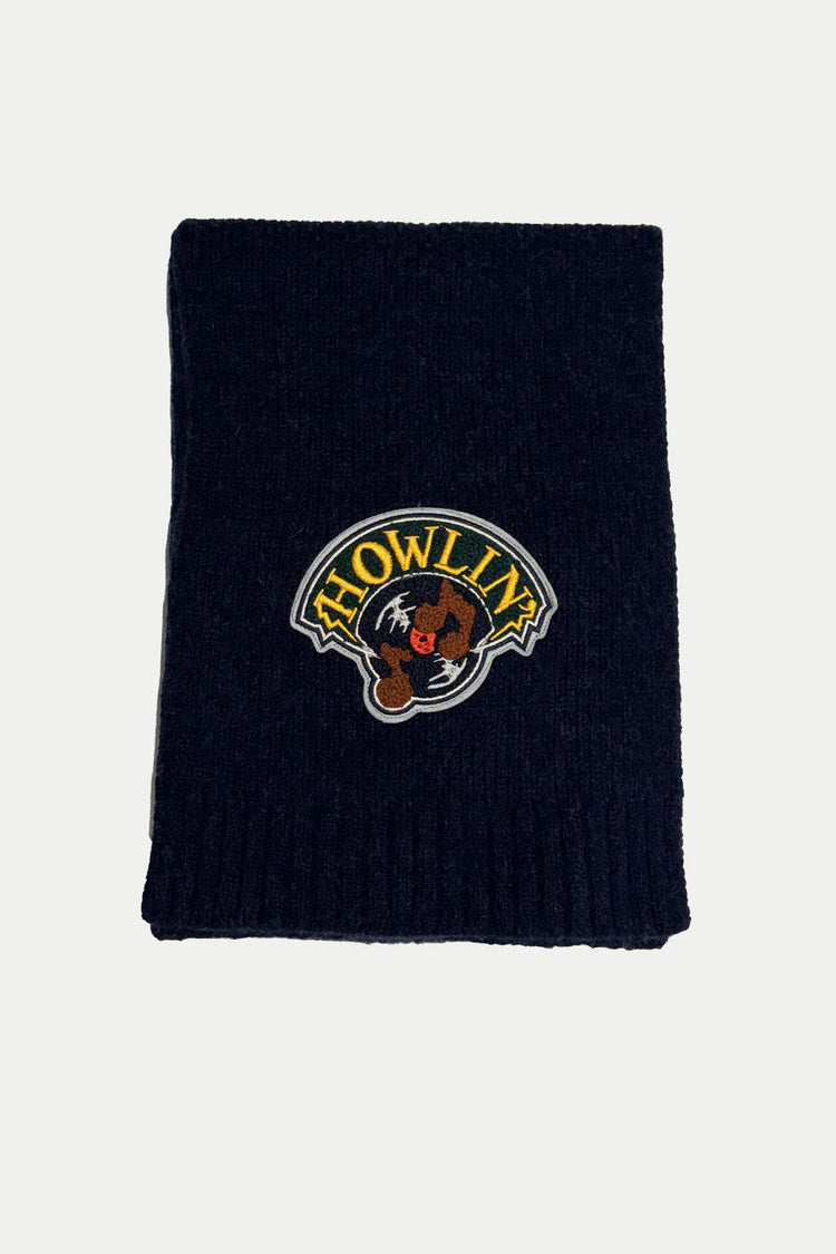 Howlin Navy Music Badge Scarf