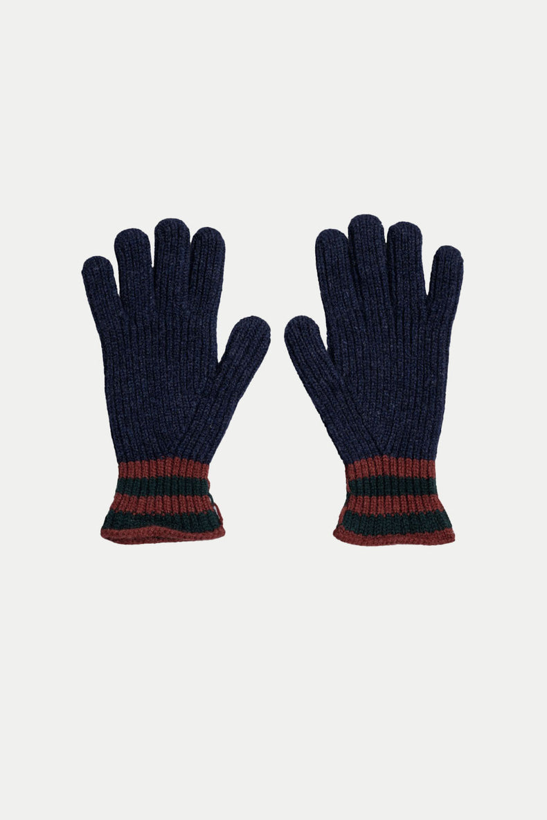 Howlin Navy Love My Ribbed Gloves