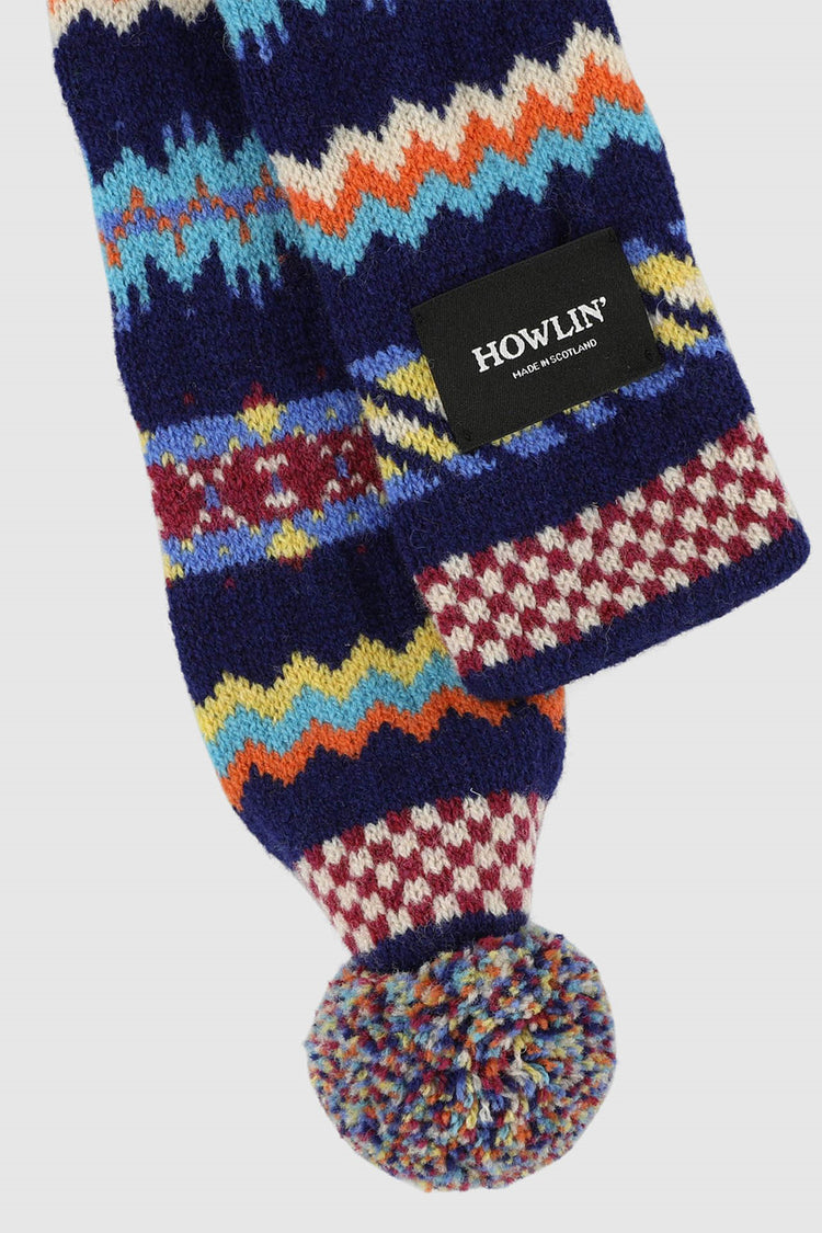 Howlin Cobalt Small Woolen Wonder Scarf