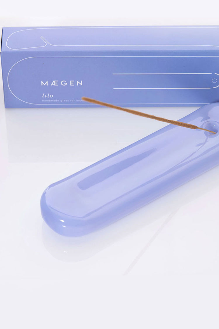 MÆGEN Milky Blue Lilo Incense Holder
