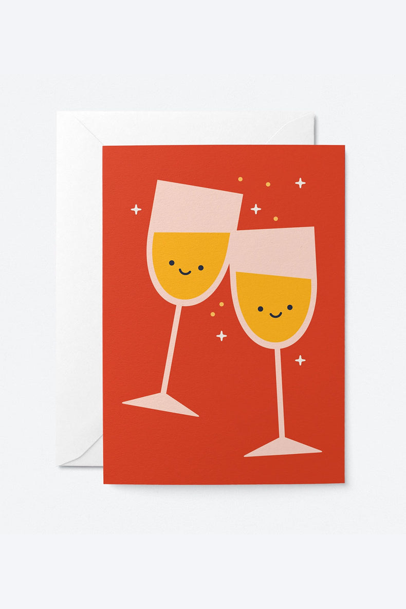Graphic Factory Cheers & Smiles Card