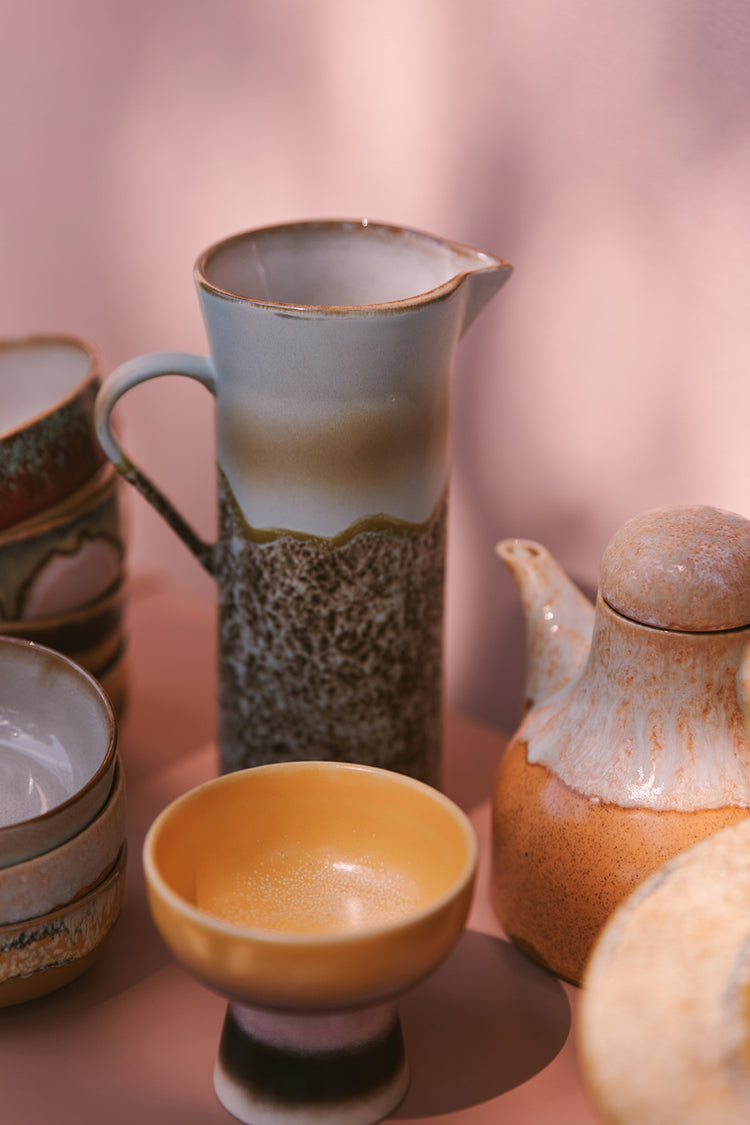 HKliving Shell 70s Ceramics Jug