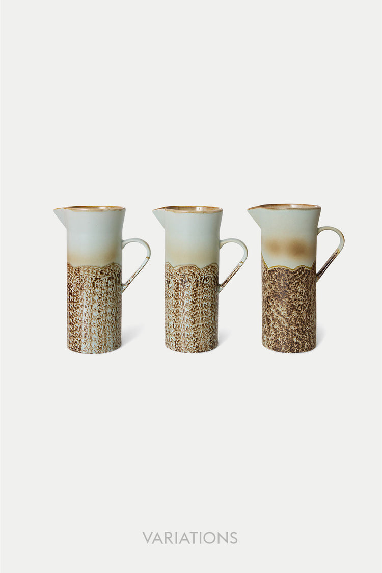 HKliving Shell 70s Ceramics Jug