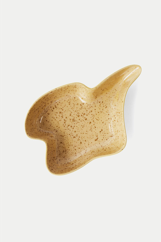 HKliving Vanilla Shell Serving Bowl