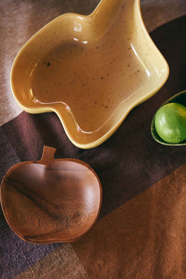 HKliving Vanilla Shell Serving Bowl