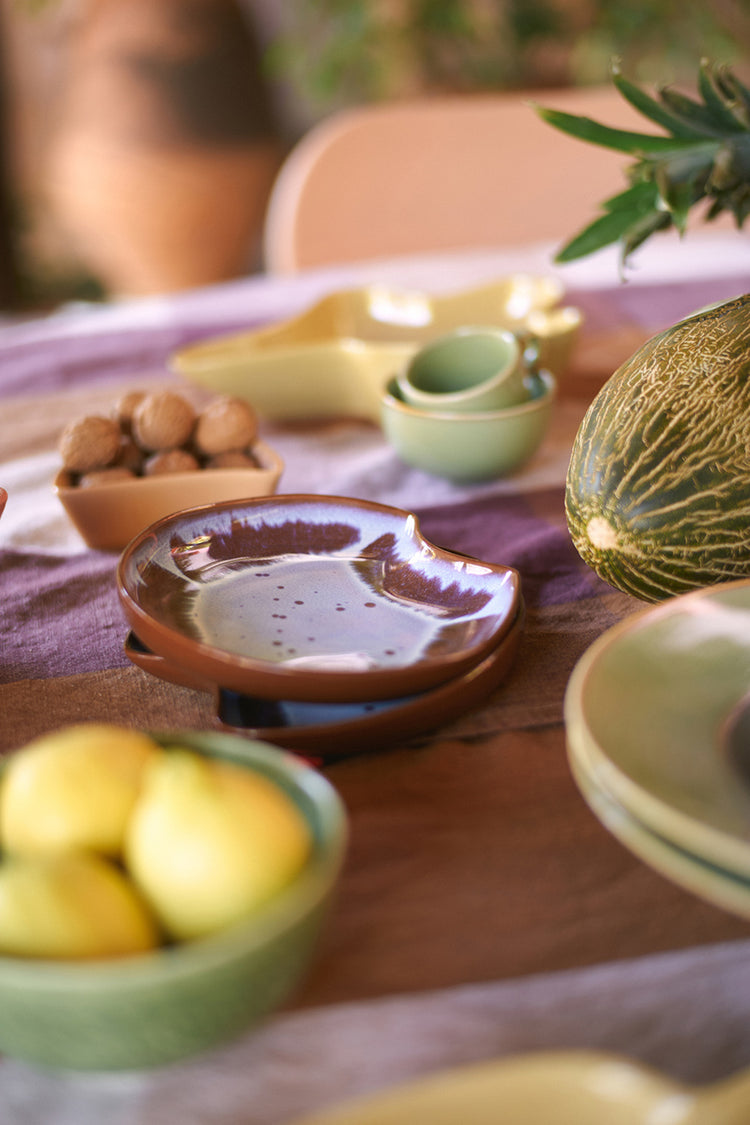 HKliving Sienna Shell Plate