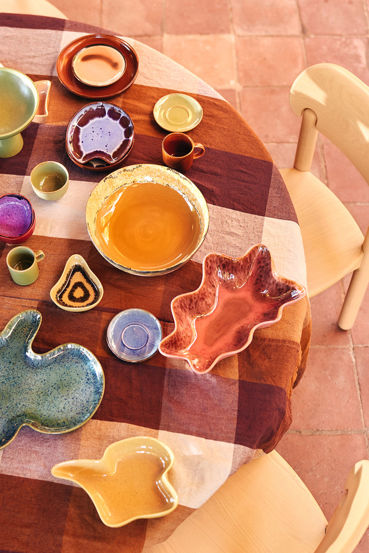 HKliving Sienna Shell Plate