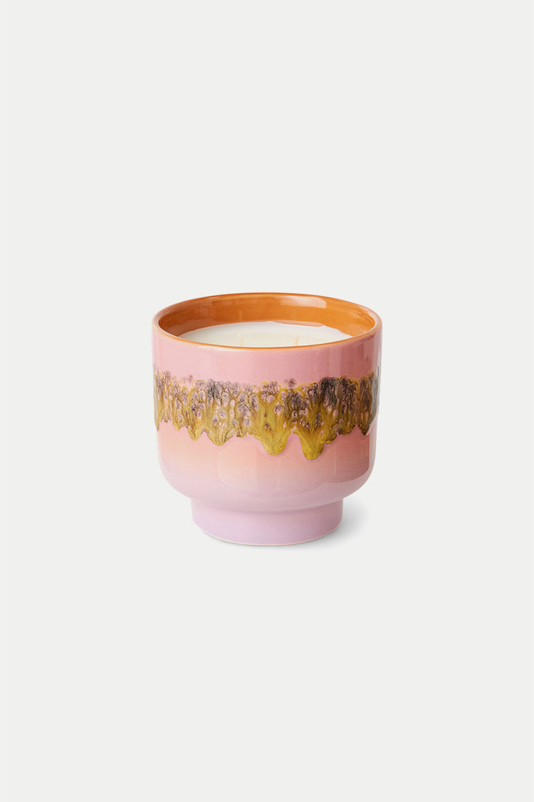 HKliving Miami 70s Ceramics Scented Candle