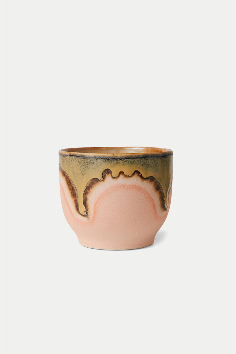 HKliving Blossom 70s Ceramics Café Cup